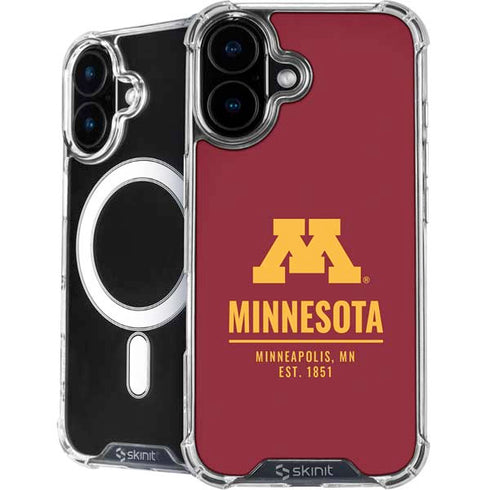 University of Minnesota Minneapolis MN Est 1851 iPhone 16 Plus MagSafe Case