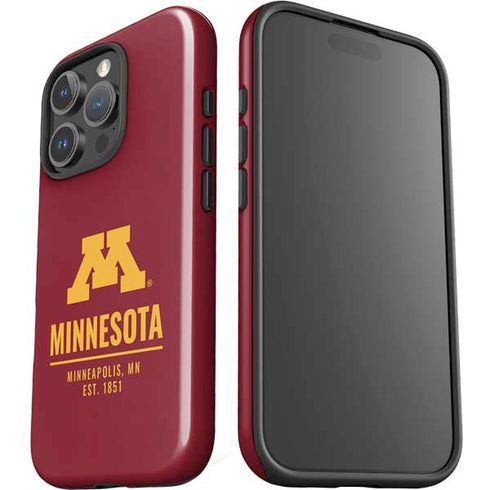 University of Minnesota Minneapolis MN Est 1851 iPhone 16 Pro Max Impact Case