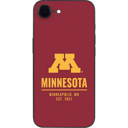 University of Minnesota Minneapolis MN Est 1851 iPhone 16e Skin