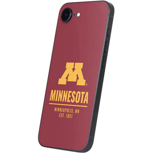 University of Minnesota Minneapolis MN Est 1851 iPhone 16e Skin