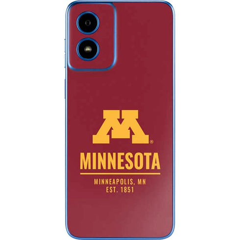 University of Minnesota Minneapolis MN Est 1851 Moto G Play 4G (2024) Skin