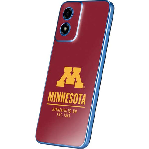 University of Minnesota Minneapolis MN Est 1851 Moto G Play 4G (2024) Skin