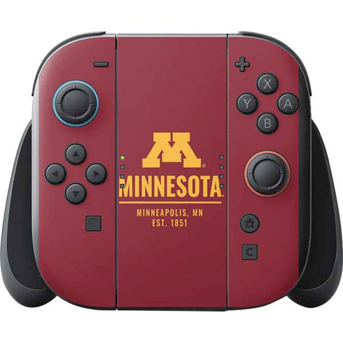 University of Minnesota Minneapolis MN Est 1851 Nintendo Switch 2 (2025) with Joy-Con Skin