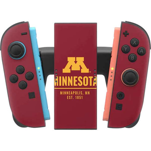 University of Minnesota Minneapolis MN Est 1851 Nintendo Switch 2 (2025) Joy-Con Controller Skin