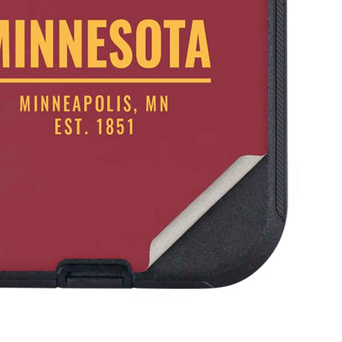 University of Minnesota Minneapolis MN Est 1851 Otterbox Defender iPhone Skin