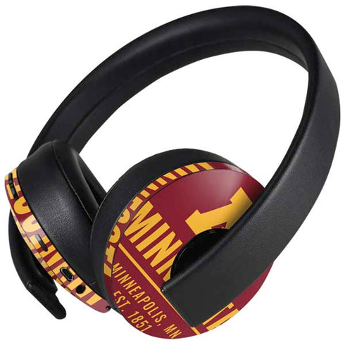 University of Minnesota Minneapolis MN Est 1851 PlayStation 4 Gold Wireless Headset Skin