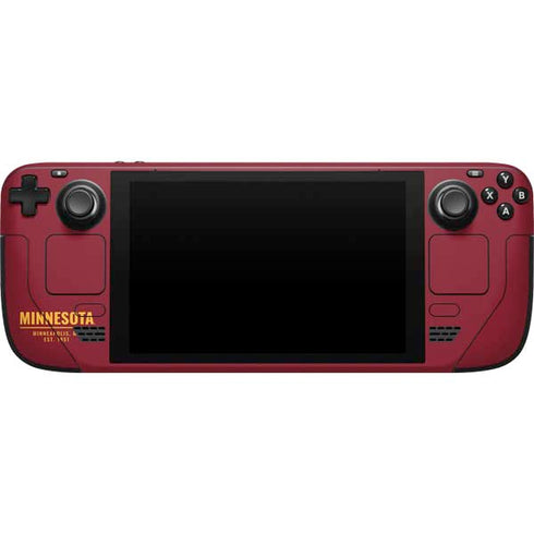 University of Minnesota Minneapolis MN Est 1851 Steam Deck Handheld Gaming Computer Skin