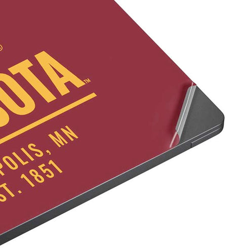 University of Minnesota Minneapolis MN Est 1851 Surface Laptop 7 15in Skin