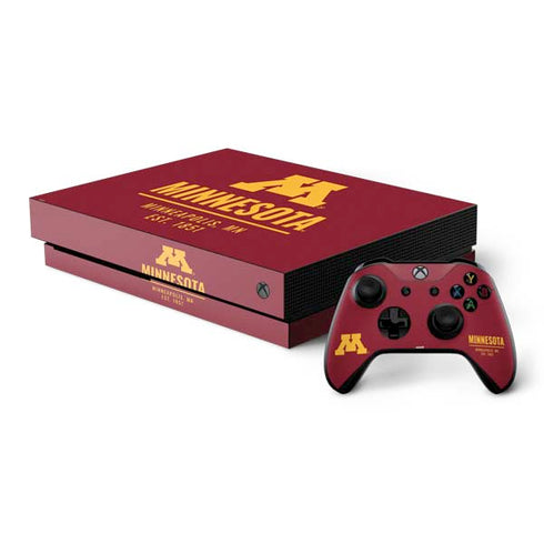 University of Minnesota Minneapolis MN Est 1851 Xbox One Skins