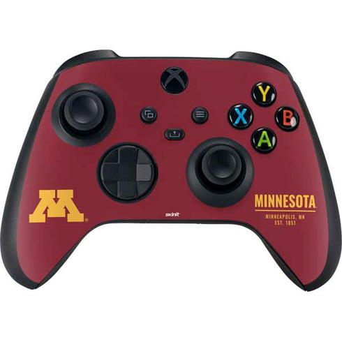 University of Minnesota Minneapolis MN Est 1851 Xbox Series X Bundle Skin