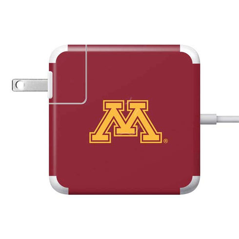 University of Minnesota M Logo 85W Power Adapter (15 and 17 inch MacBook Pro Charger) Skin