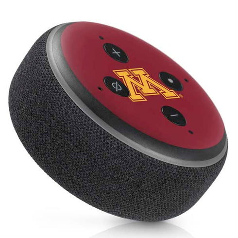 University of Minnesota M Logo Amazon Echo Dot Skin