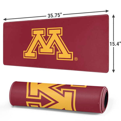 University of Minnesota M Logo Gaming Mouse Pad