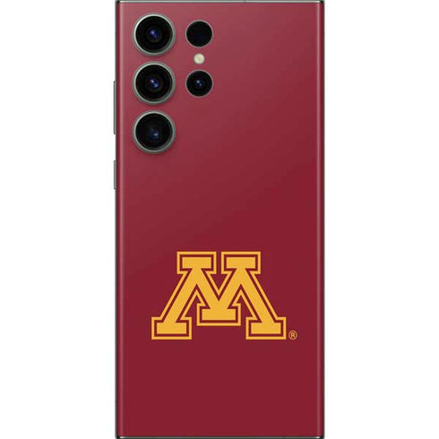 University of Minnesota M Logo Galaxy Skins