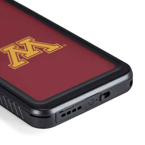University of Minnesota M Logo Galaxy S24 Plus Waterproof Case
