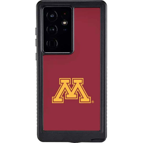 University of Minnesota M Logo Galaxy S24 Ultra Waterproof Case