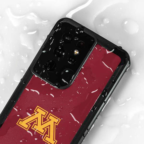 University of Minnesota M Logo Galaxy S24 Ultra Waterproof Case