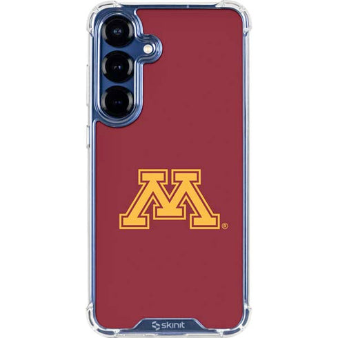University of Minnesota M Logo Galaxy S25 Clear Case