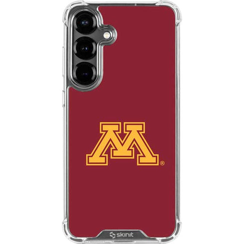 University of Minnesota M Logo Galaxy S26 Plus Clear Case