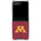 University of Minnesota M Logo Galaxy Z Flip7 Clear Case