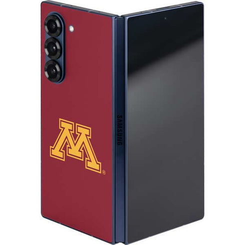 University of Minnesota M Logo Galaxy Z Fold6 Skin