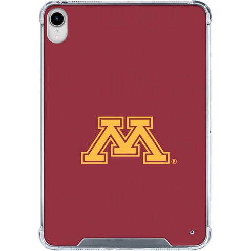 University of Minnesota M Logo iPad 11th Gen (2025) Clear Case