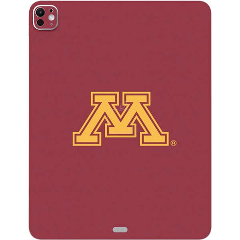 University of Minnesota M Logo iPad Pro 13in M4 (2024) Skin