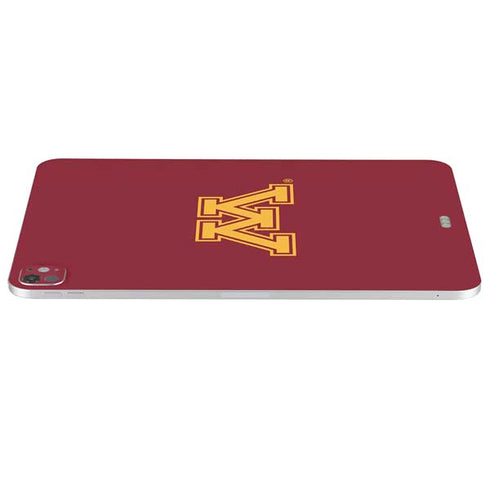 University of Minnesota M Logo iPad Pro 13in M4 (2024) Skin