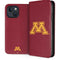 University of Minnesota M Logo iPhone 15 Plus Folio Case