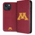 University of Minnesota M Logo iPhone 15 Plus Folio Case