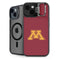 University of Minnesota M Logo iPhone 15 Plus Kickstand Case