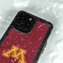 University of Minnesota M Logo iPhone 15 Pro Waterproof Case