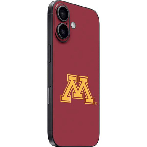 University of Minnesota M Logo iPhone 16 Plus Skin