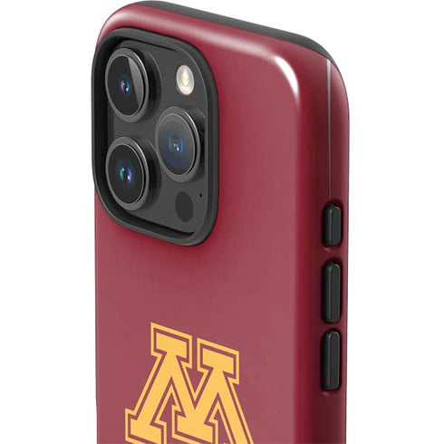 University of Minnesota M Logo iPhone 16 Pro Impact Case