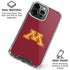 University of Minnesota M Logo iPhone 16 Pro Max Clear Case