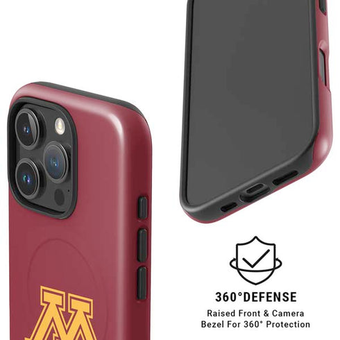 University of Minnesota M Logo iPhone 16 Pro Max Magsafe Impact Case