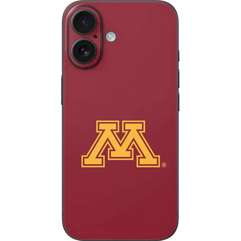 University of Minnesota M Logo iPhone 16 Skin