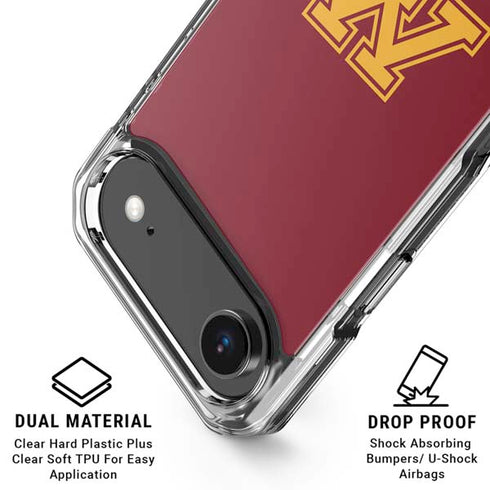 University of Minnesota M Logo iPhone 17 Air Clear Case
