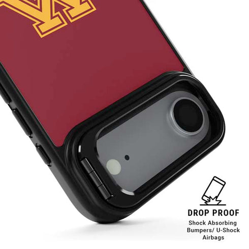 University of Minnesota M Logo iPhone 17 Air Kickstand Case