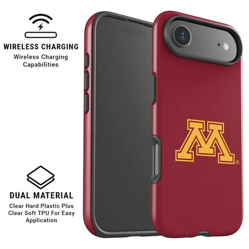 University of Minnesota M Logo iPhone 17 Air Magsafe Impact Case
