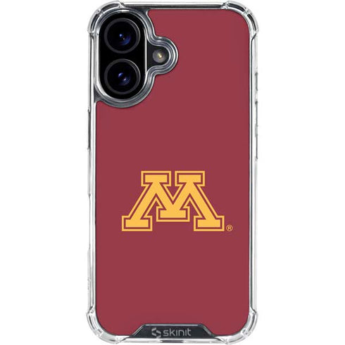 University of Minnesota M Logo iPhone 17 Clear Case