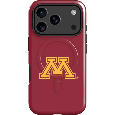 University of Minnesota M Logo iPhone 17 Pro Max Magsafe Impact Case