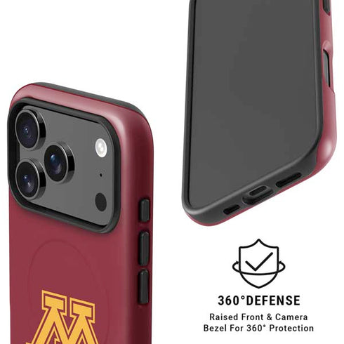 University of Minnesota M Logo iPhone 17 Pro Max Magsafe Impact Case