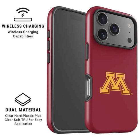 University of Minnesota M Logo iPhone 17 Pro Max Magsafe Impact Case