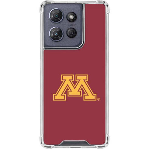 University of Minnesota M Logo Moto G Play 5G (2025) Clear Case