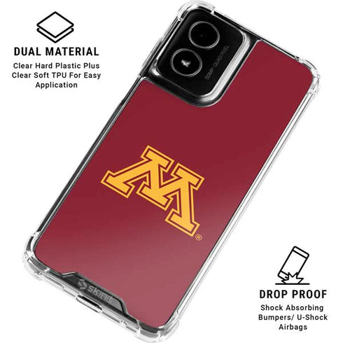 University of Minnesota M Logo Moto G Power 5G (2024) Clear Case