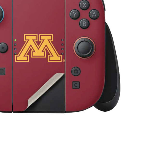 University of Minnesota M Logo Nintendo Switch 2 (2025) Joy-Con Controller Skin