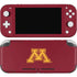 University of Minnesota M Logo Nintendo Switch Lite Skin