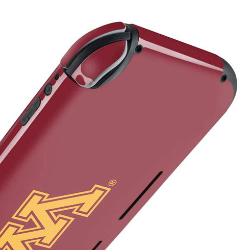 University of Minnesota M Logo Nintendo Switch Lite Skin