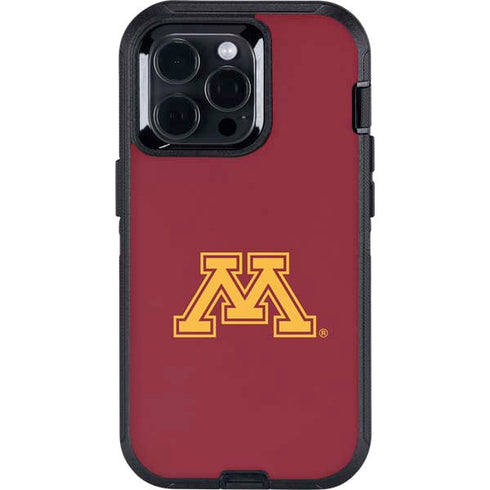University of Minnesota M Logo Otterbox Defender iPhone Skin